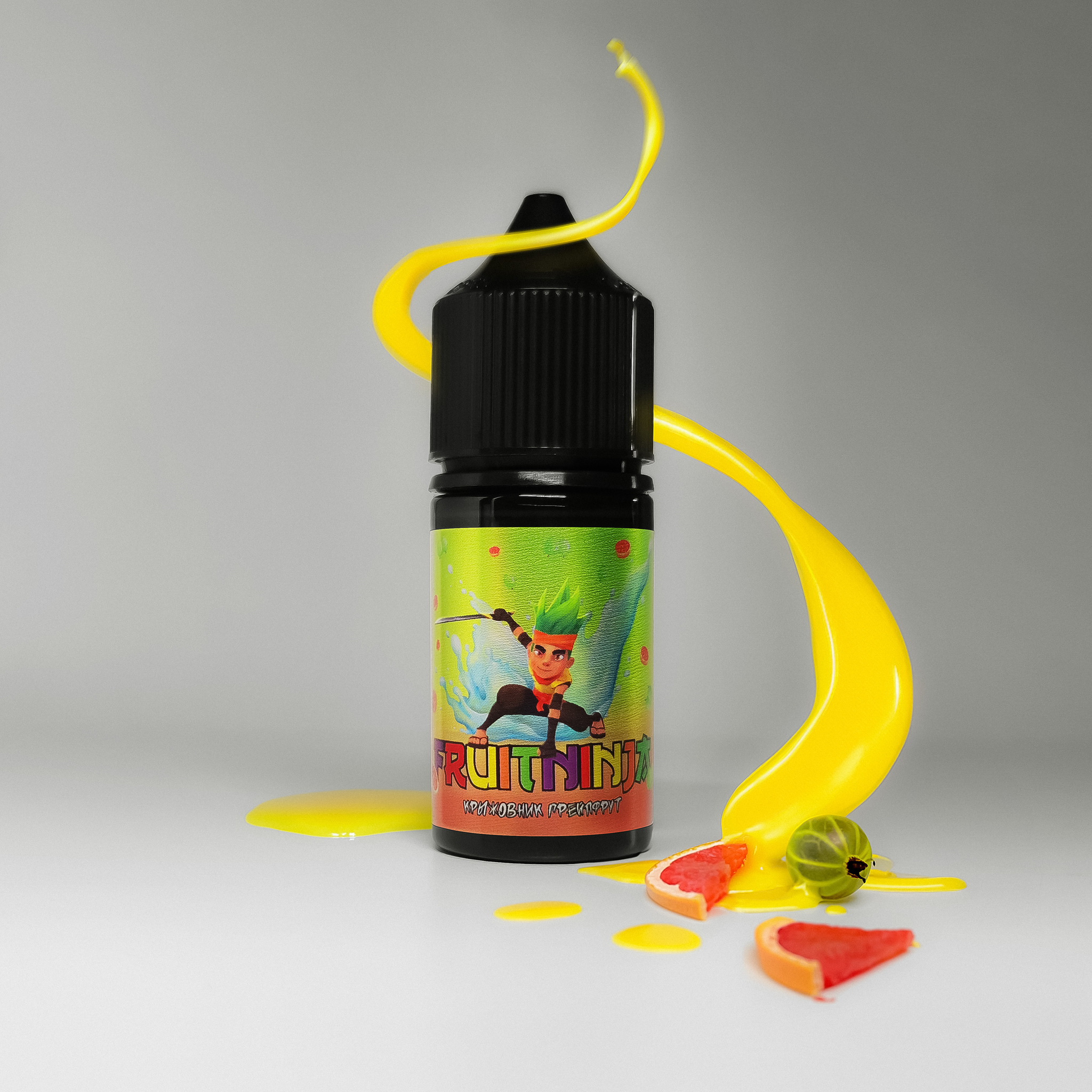 картинка Жидкость Fruit Ninja - Крыжовник Грейпфрут от магазина BigSmoke