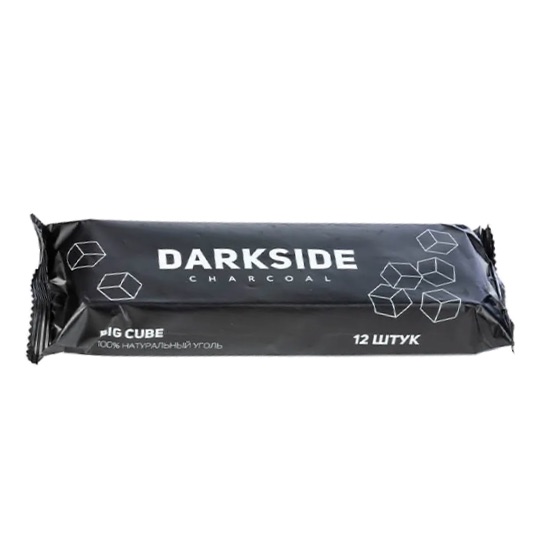 картинка уголь DarkSide 25 мм ( 12 шт.) от магазина BigSmoke