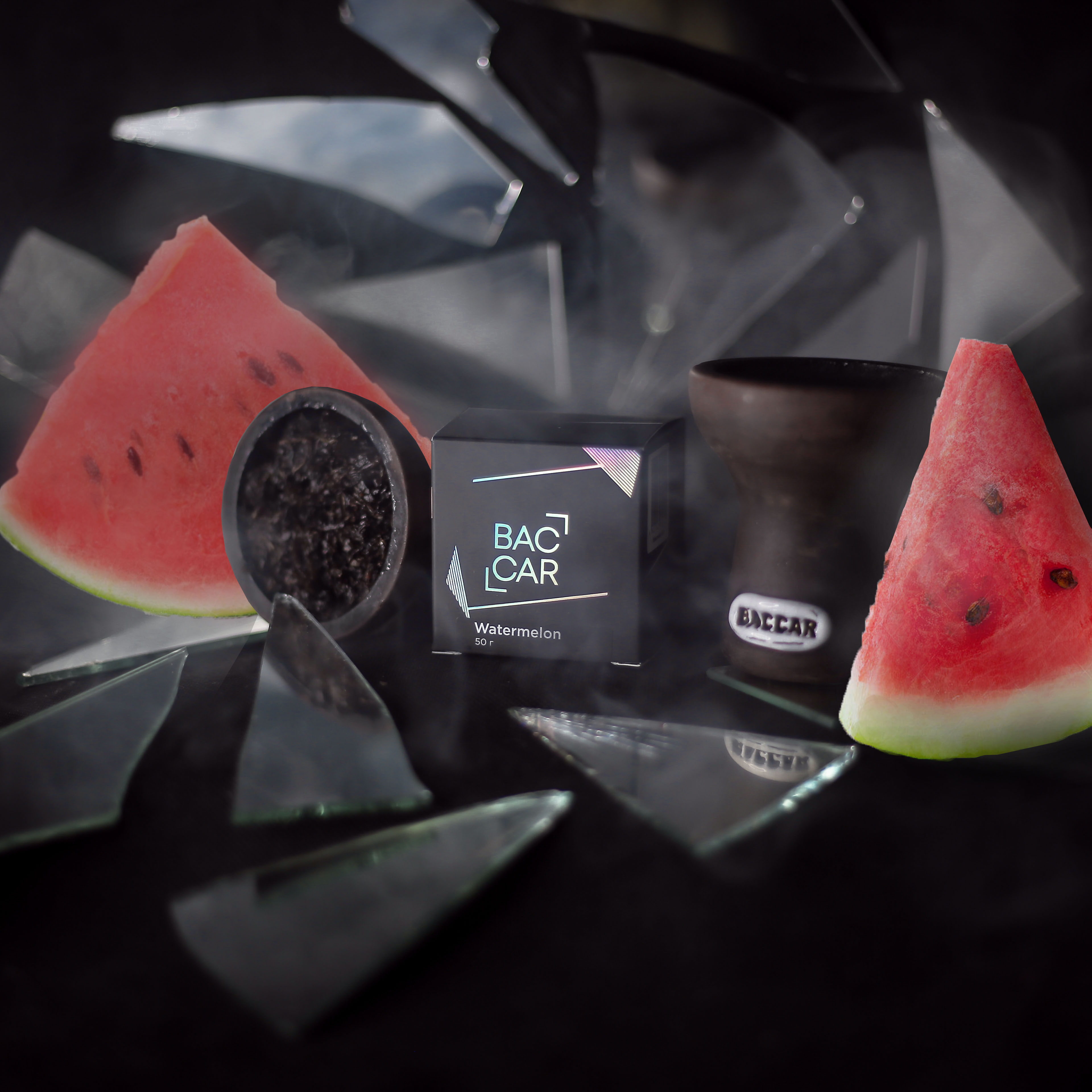 картинка Табак Baccar Watermelon 100 гр. от магазина BigSmoke