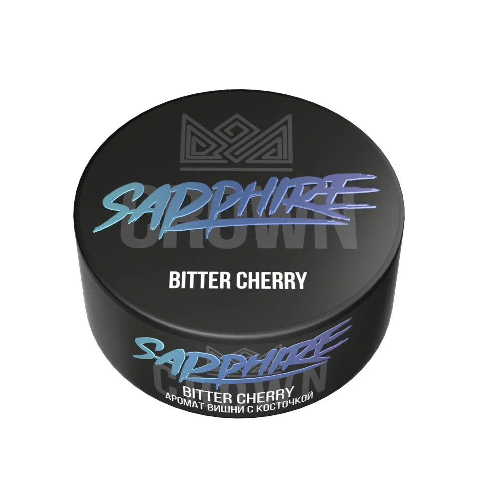картинка Табак Sapphire Crown - Bitter Cherry 100 гр. от магазина BigSmoke