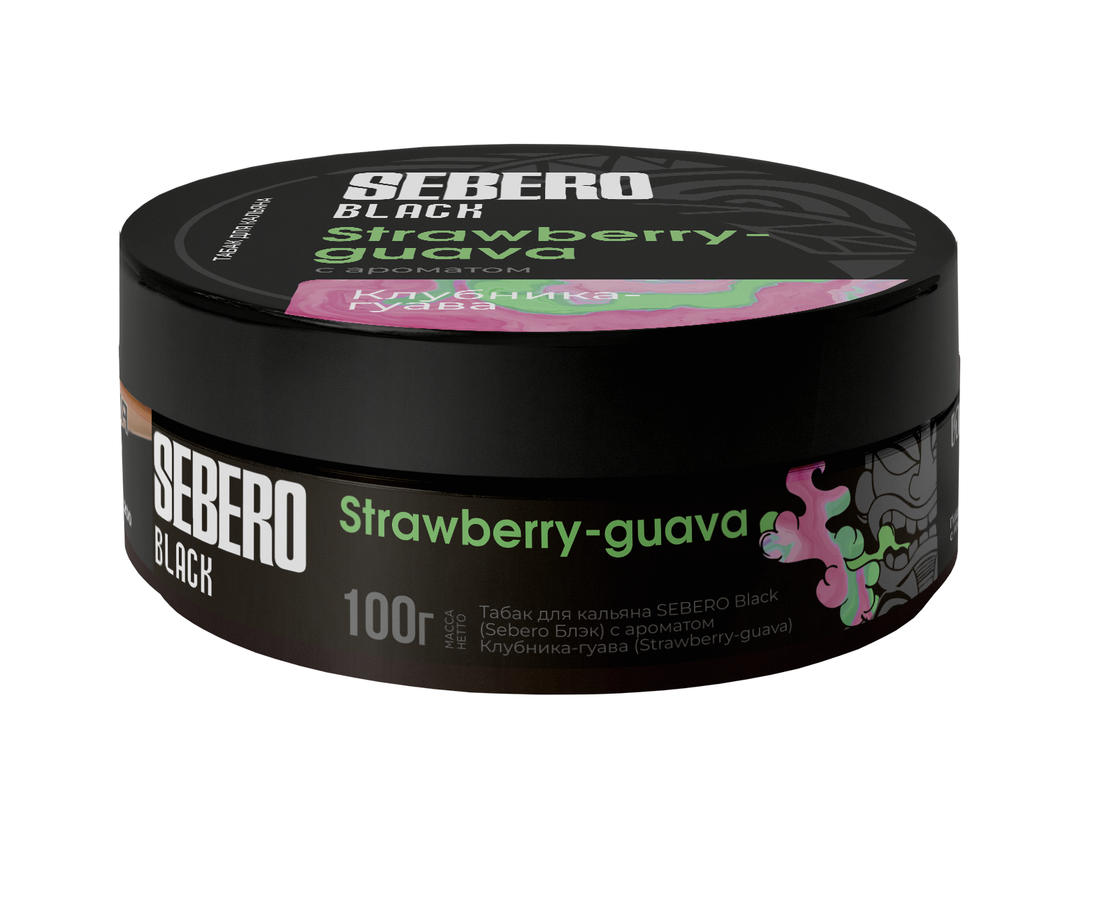 картинка Табак Sebero Black - Strawberry Guava 100 гр. от магазина BigSmoke