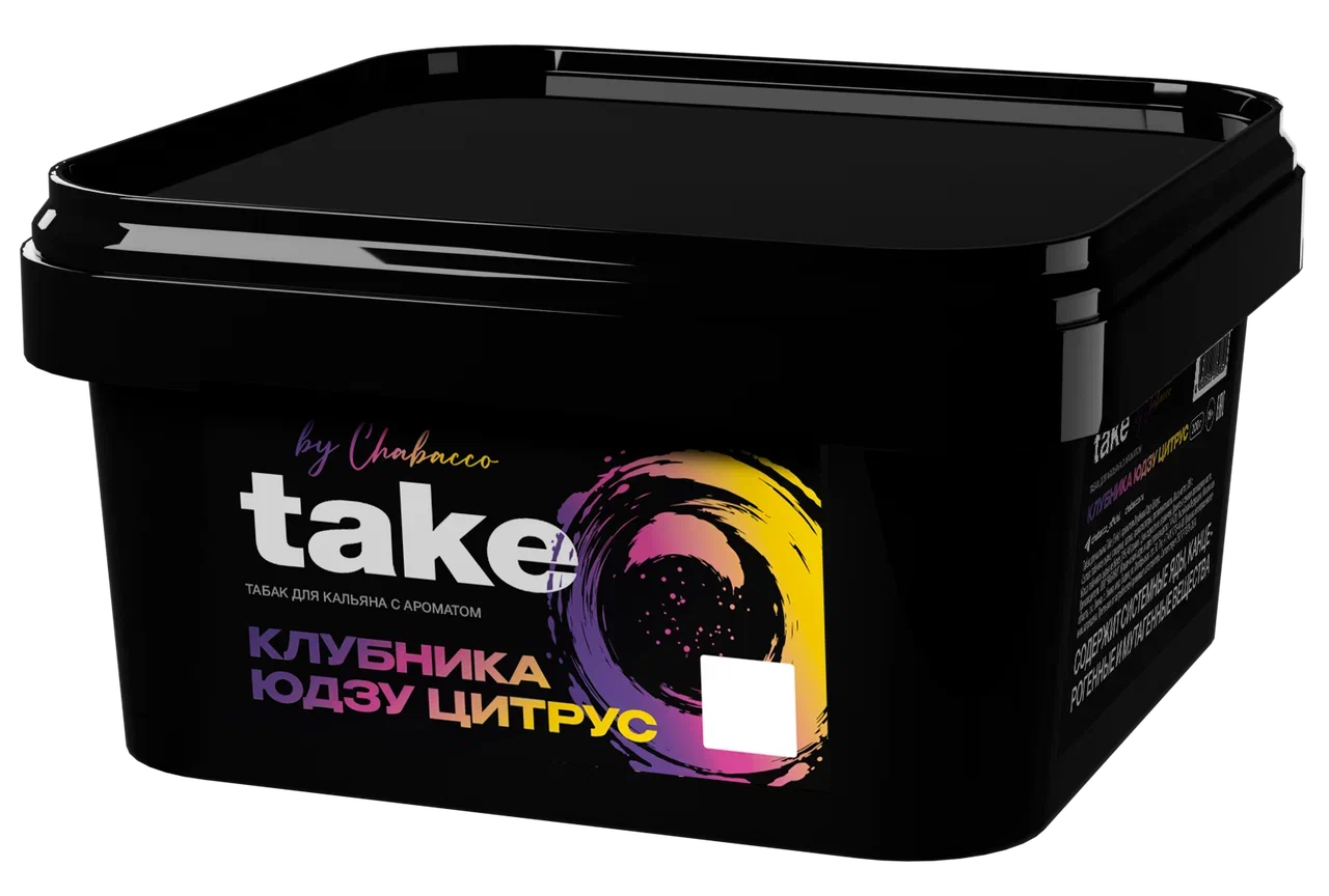 картинка Табак Take - Strawberry Yuzu Citrus (Клубника Юдзу Цитрус) 200 гр. от магазина BigSmoke