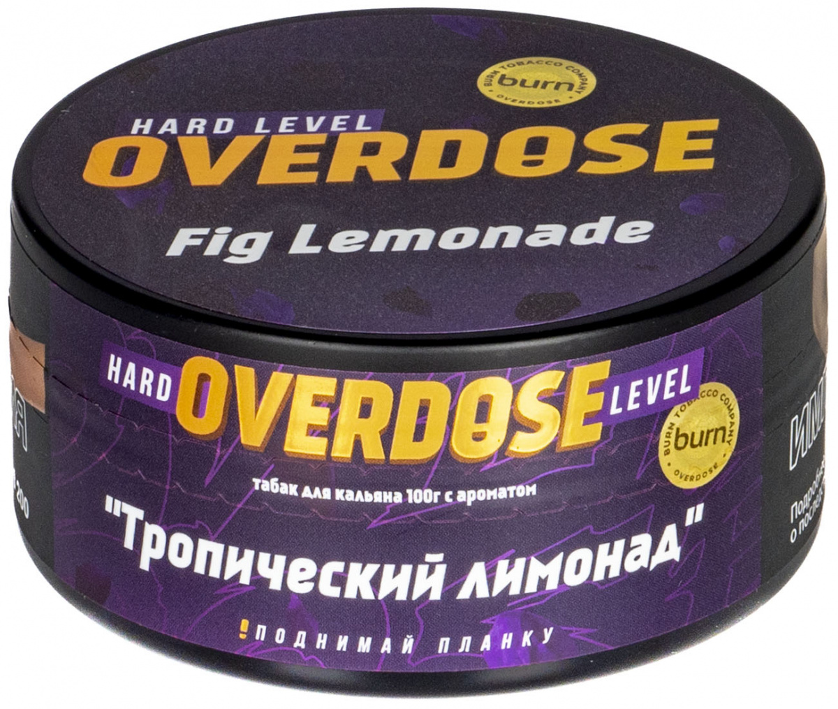 картинка Табак Overdose - Fig Lemonade 100 гр. от магазина BigSmoke