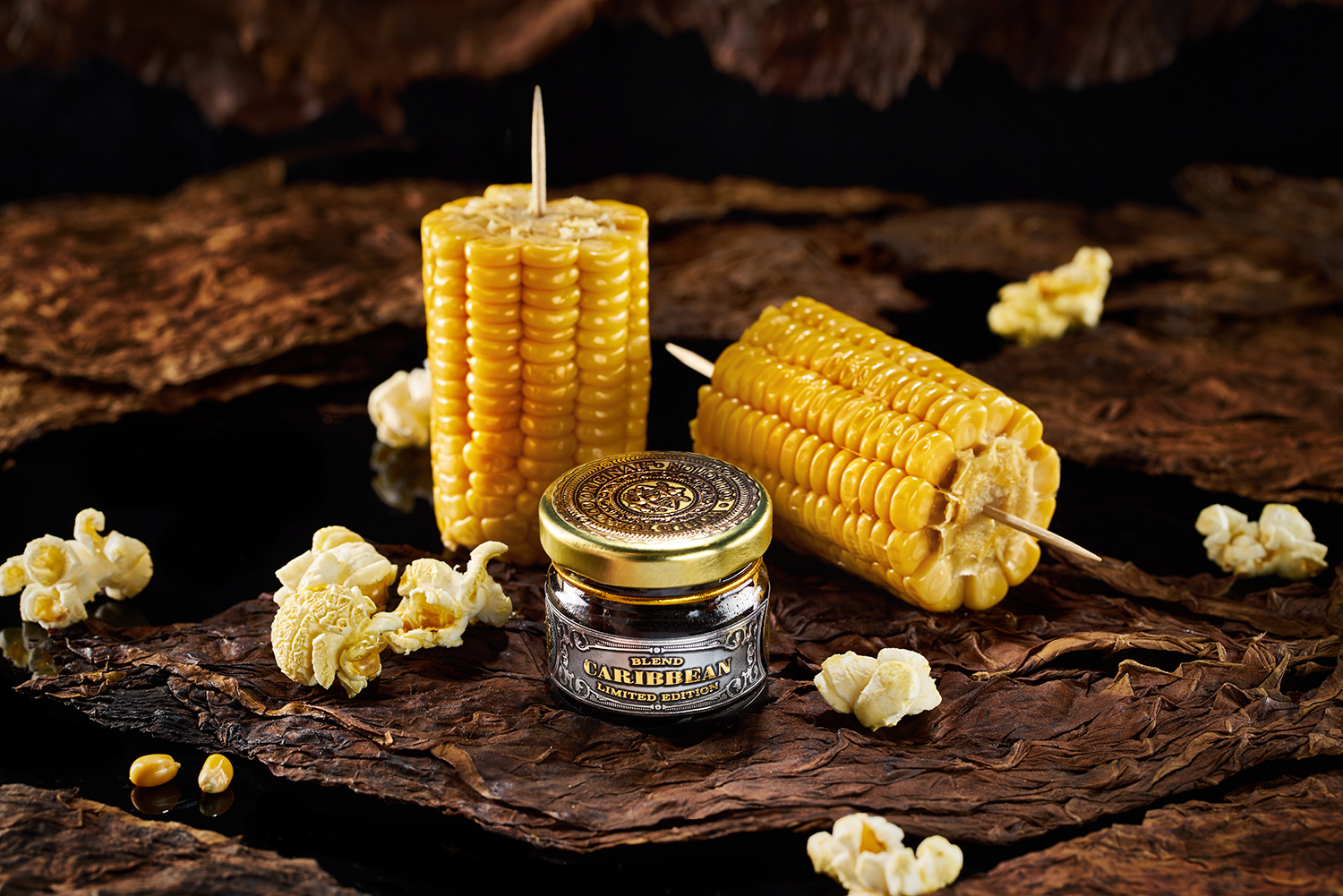 картинка Табак WTO Карибский бленд - Вареная кукуруза 250 гр. от магазина BigSmoke