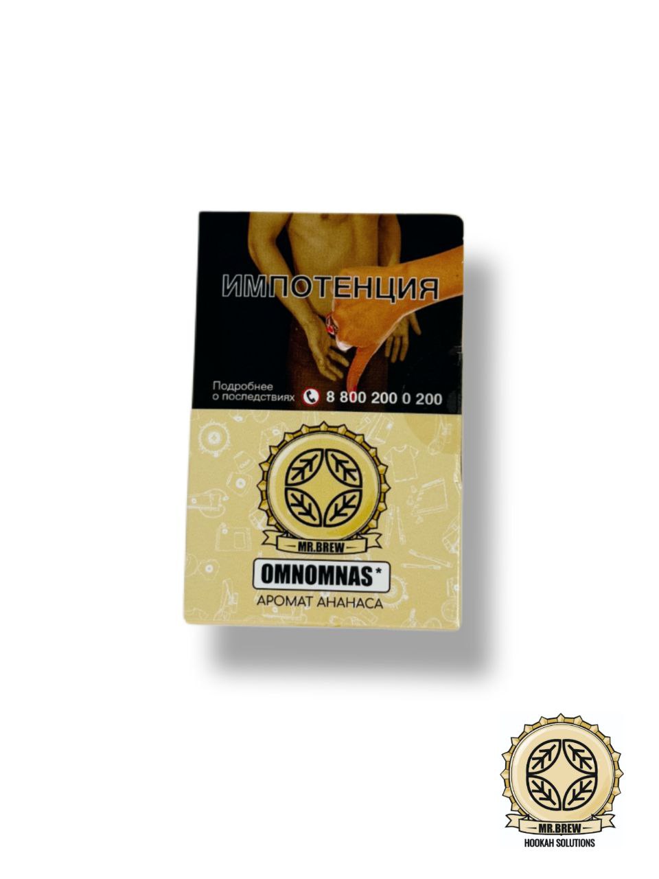 картинка Табак Mr.Brew - Omnomnas (Аромат Ананаса) 25 гр. от магазина BigSmoke