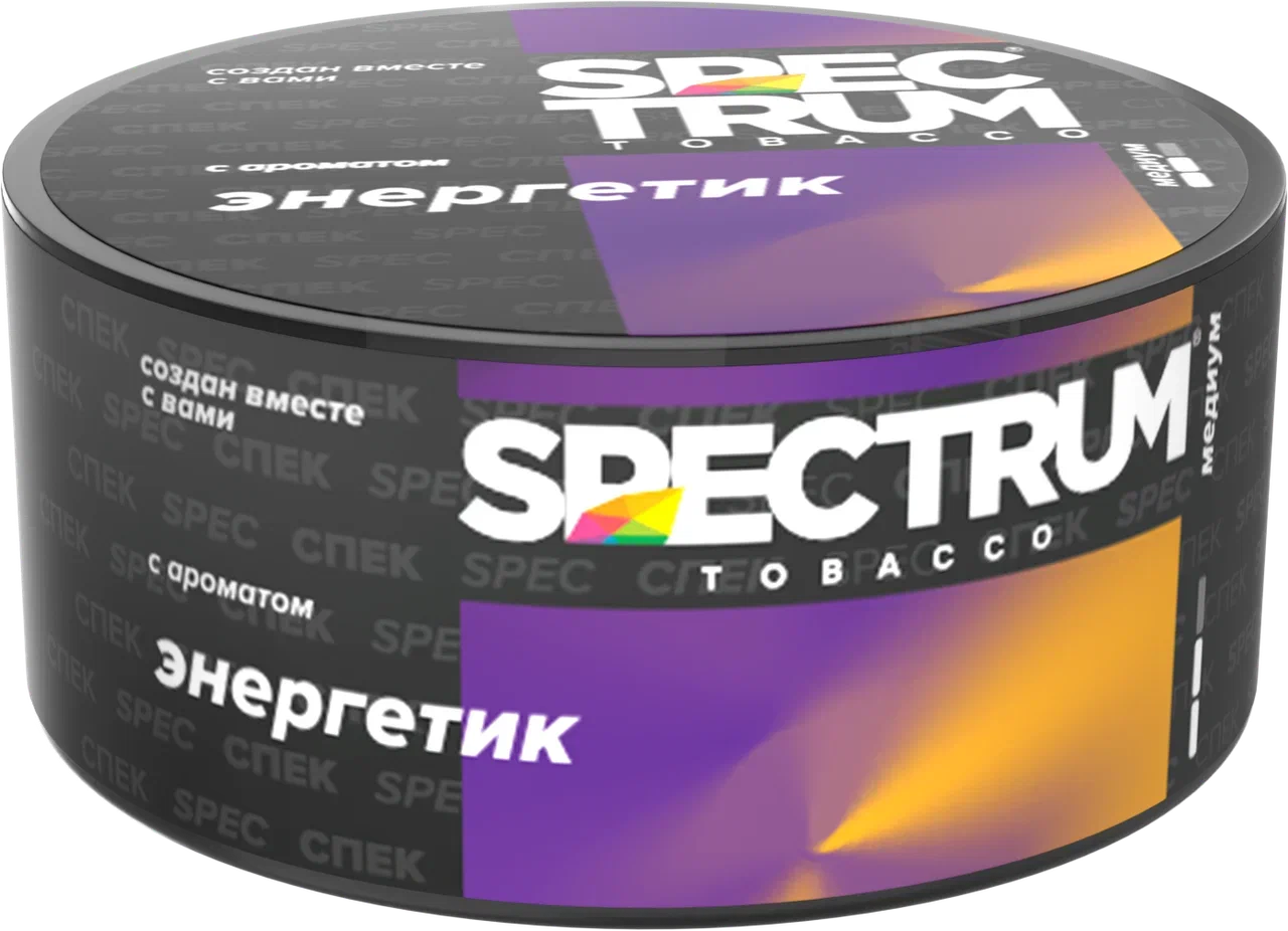 картинка Табак Spectrum Medium - Энергетик 25 гр. от магазина BigSmoke