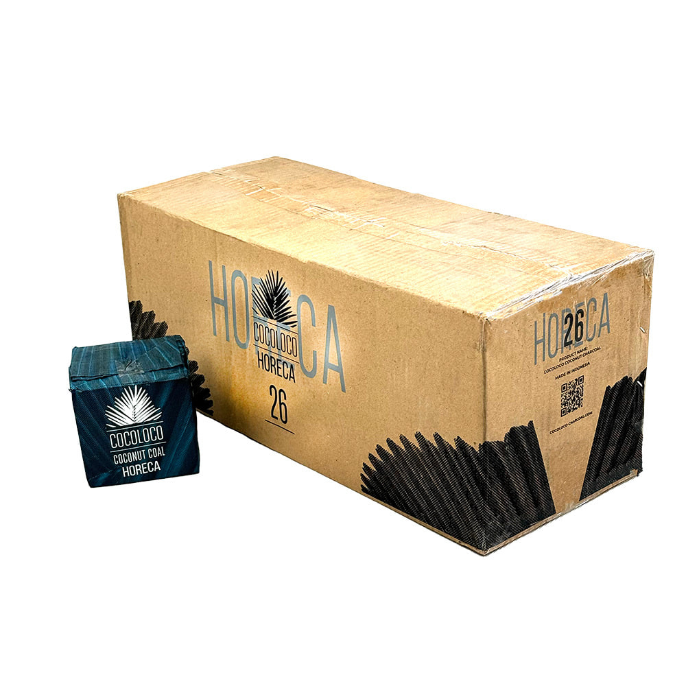 картинка Уголь CocoLoco 26 мм Horeca (коробка 20кг) от магазина BigSmoke