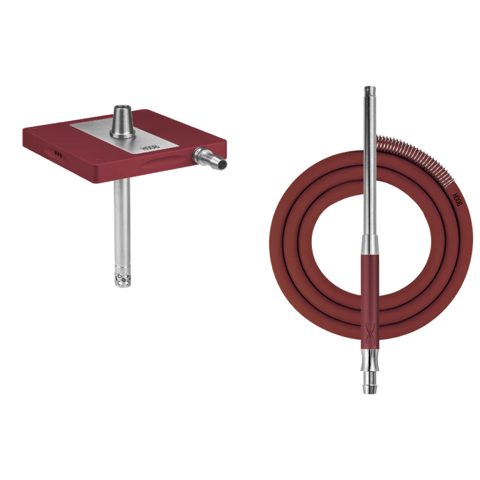 картинка Кальян HOOB - Atom Wine Red/Space Grey от магазина BigSmoke