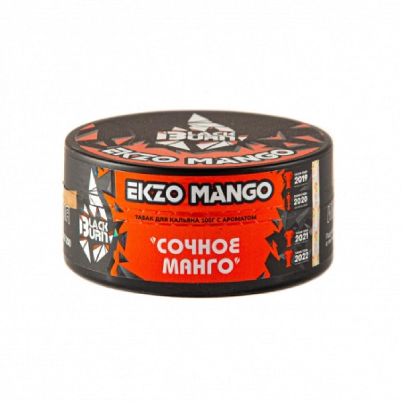картинка Табак Black Burn - Ekzo Mango 100 гр. от магазина BigSmoke