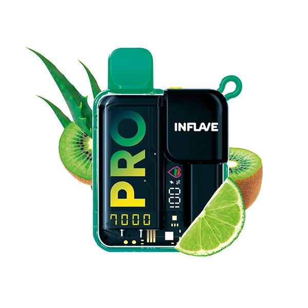 картинка Inflave Pro 7000 - Киви Лайм Алоэ от магазина BigSmoke