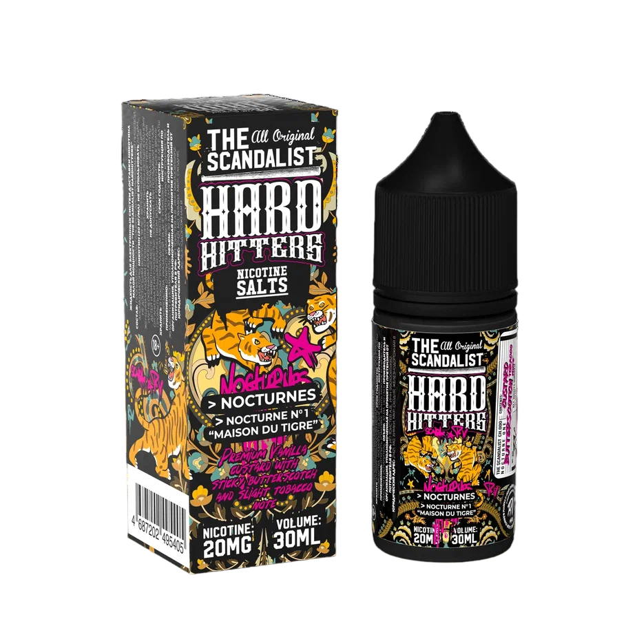 картинка The Scandalist Hardhitters 30 мл 20 Salt - Nocturne One от магазина BigSmoke