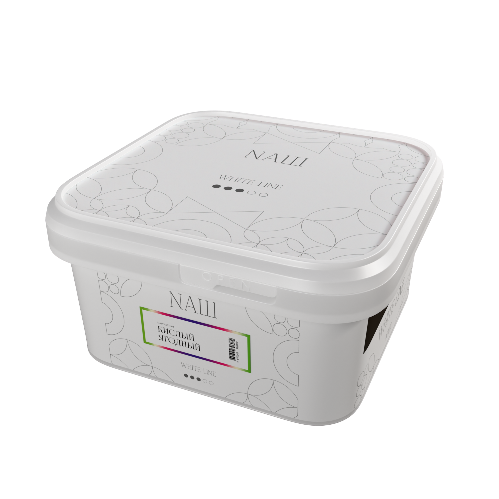 картинка Табак НАШ White - Кислый Ягодный 200 гр. от магазина BigSmoke