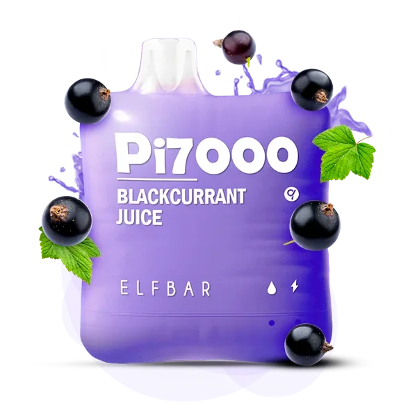 картинка Elf Bar PI 7000 - Blackcurrant Juice от магазина BigSmoke