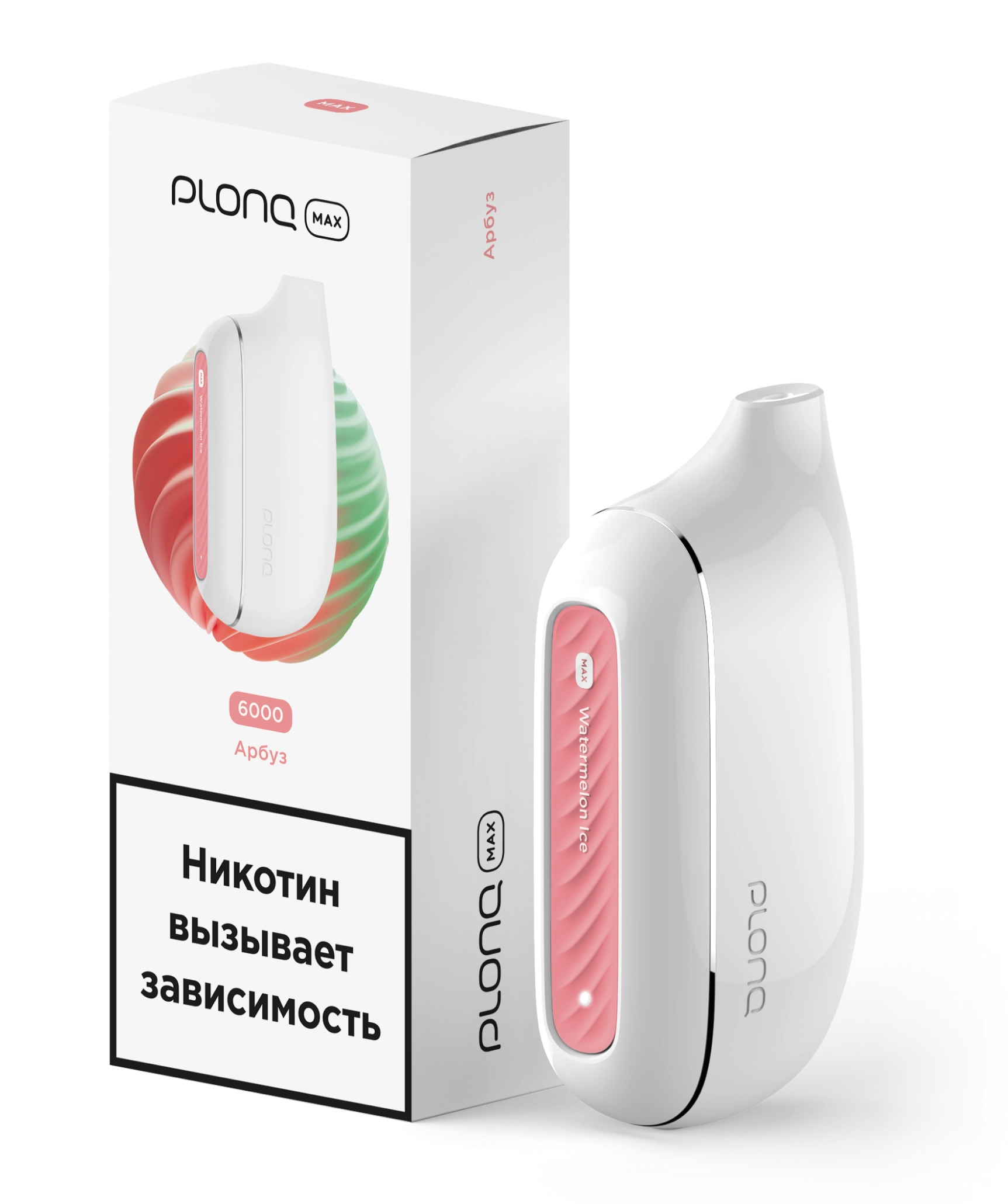 картинка Plonq MAX 6000 - Арбуз от магазина BigSmoke