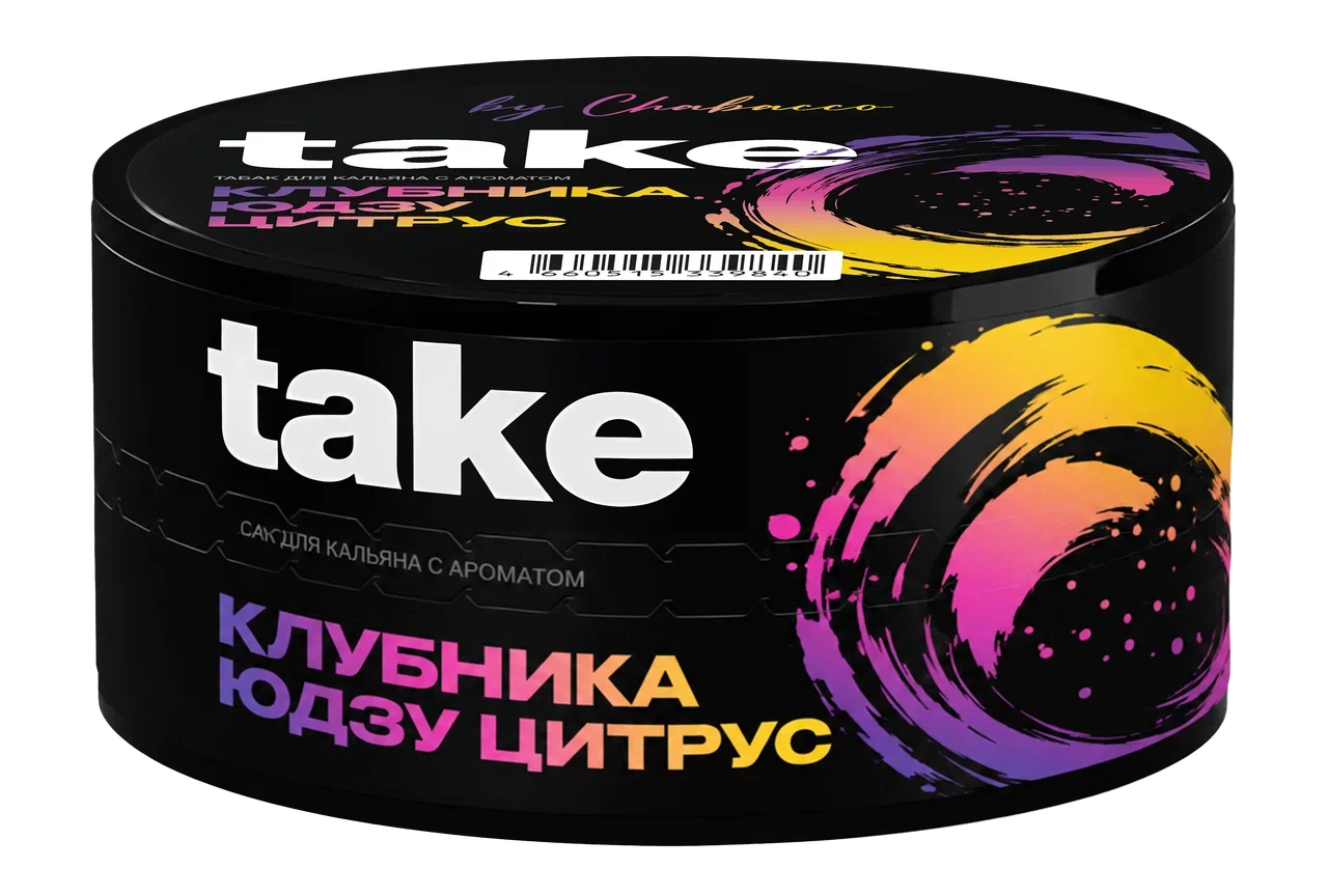 картинка Табак Take - Strawberry Yuzu Citrus (Клубника Юдзу Цитрус) 25 гр. от магазина BigSmoke