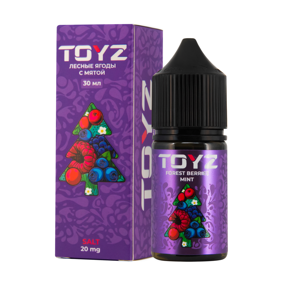 картинка Жидкость Toyz Forest berries with mint 20 мг/мл 30 мл от магазина BigSmoke