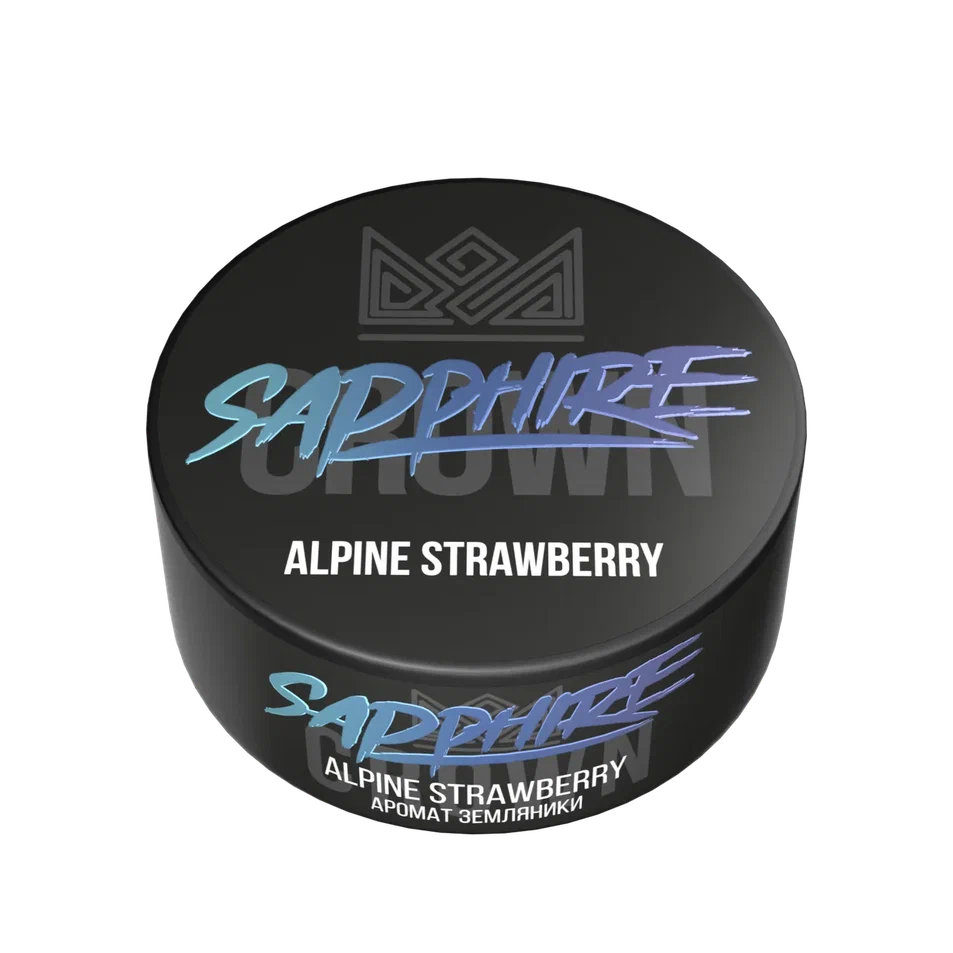 картинка Табак Sapphire Crown - Alpine Strawberry 100 гр. от магазина BigSmoke