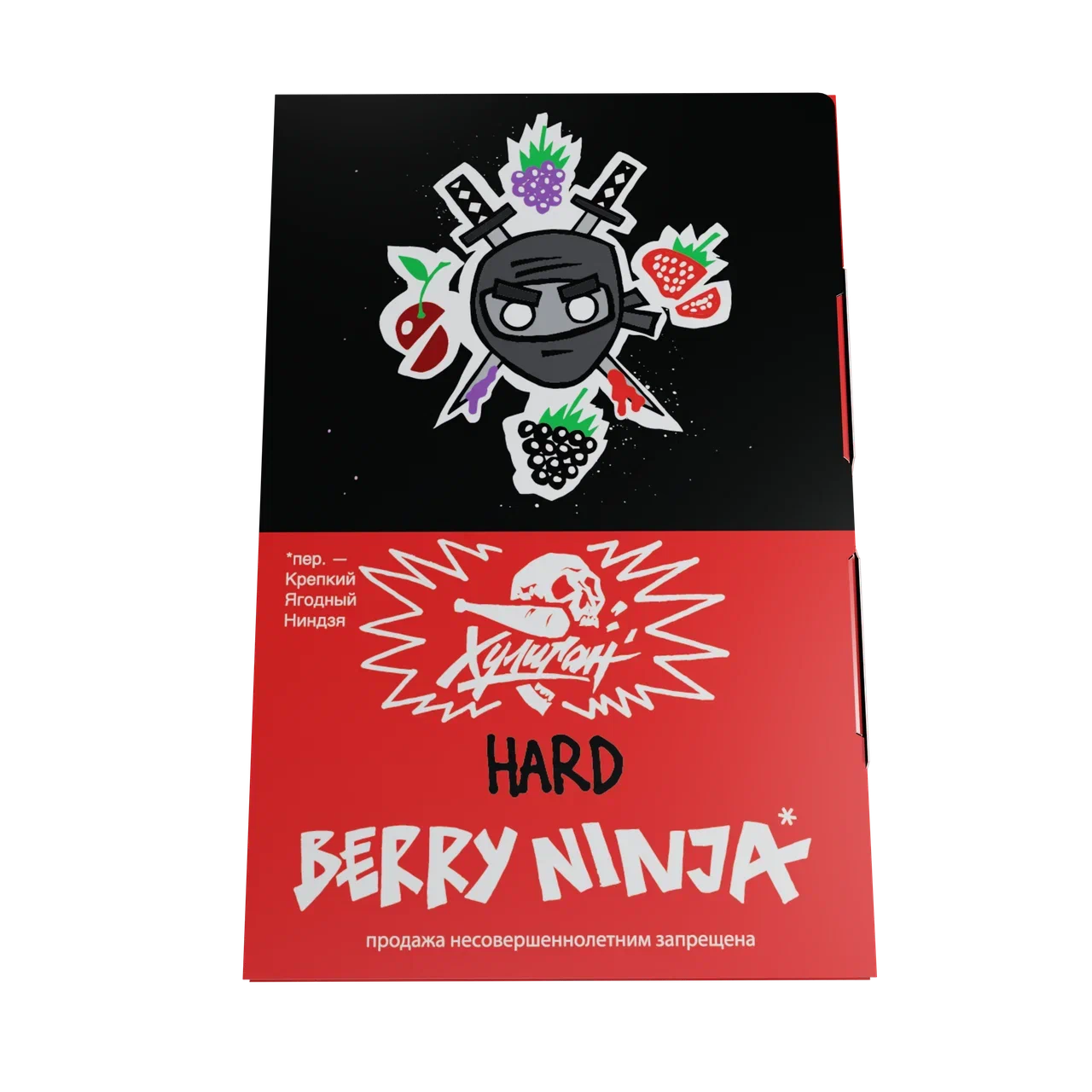 картинка Табак Хулиган Hard - Berry Ninja (Лесные Ягоды) 25 гр. от магазина BigSmoke