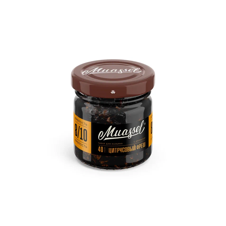 картинка Табак Muassel 8/10 - Цитрусовый Фреш 40гр. от магазина BigSmoke