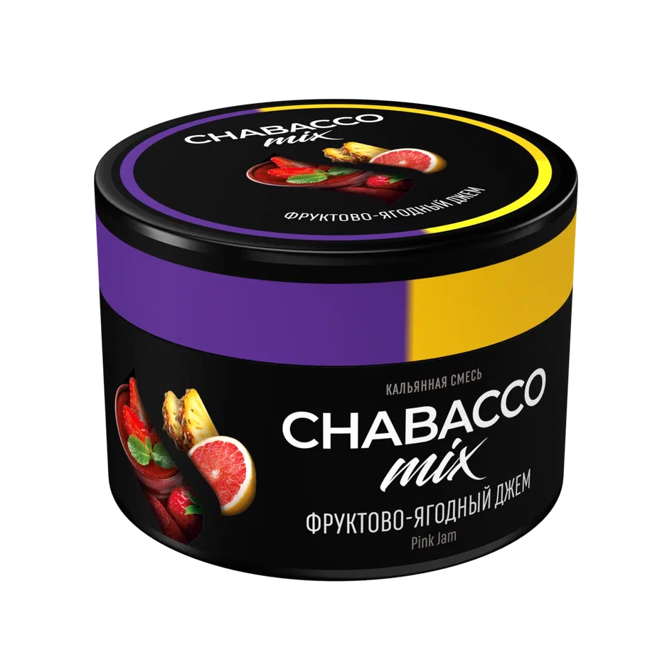 картинка Chabacco Mix Medium - Pink Jam 40 гр. от магазина BigSmoke