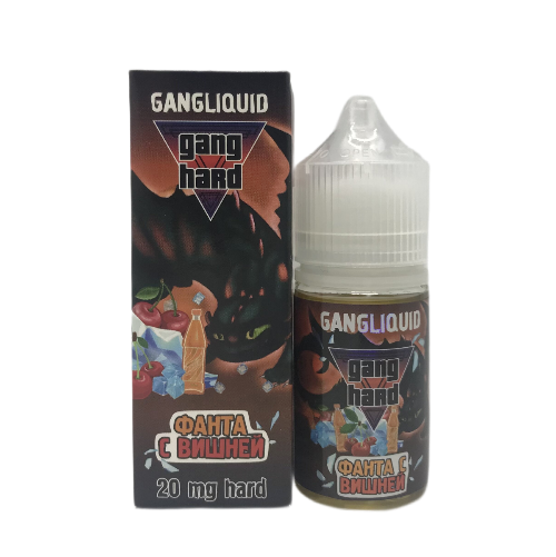 картинка Жидкость GANG HARD 30ml 2% - Фанта с Вишней от магазина BigSmoke