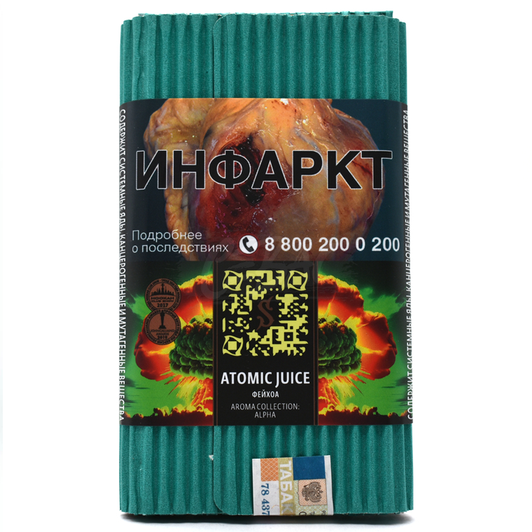 картинка Табак Satyr - Atomic Juice (Фейхоа) 100 гр. от магазина BigSmoke
