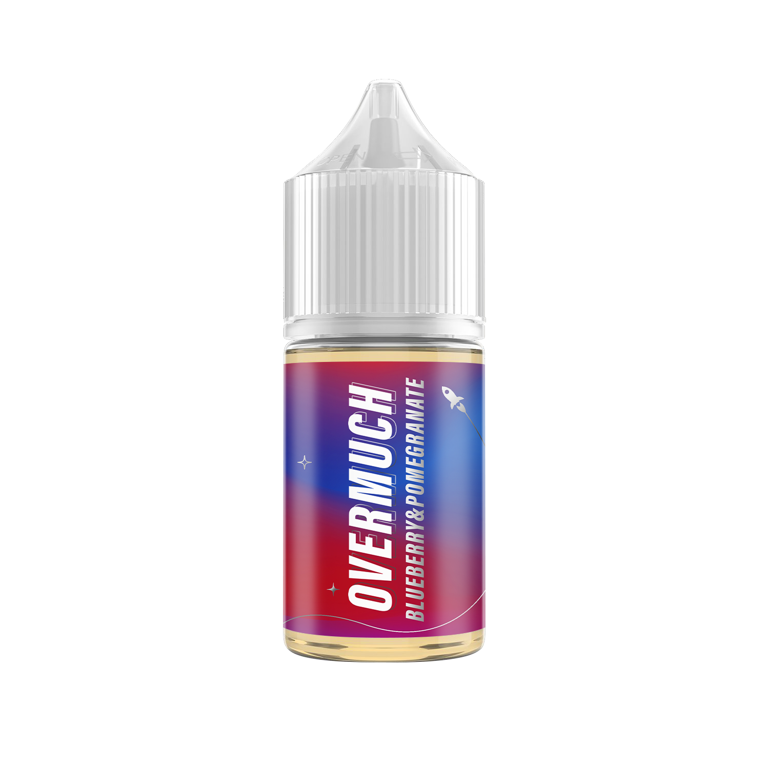 картинка Overmuch Sour Salt 30 мл. 20 мг. - Blueberry Pomegranate от магазина BigSmoke