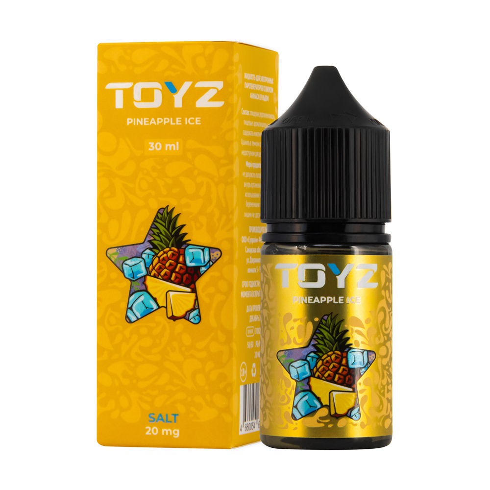 картинка Жидкость Toyz Pineapple ice 20 мг/мл 30 мл от магазина BigSmoke