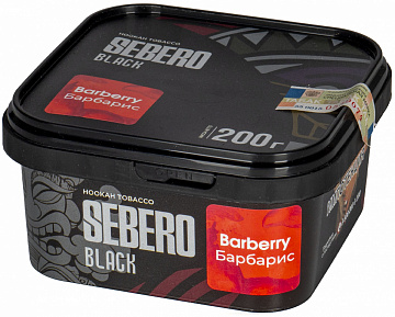 картинка Табак Sebero Black - Барбарис (Barberry) 200 гр. от магазина BigSmoke
