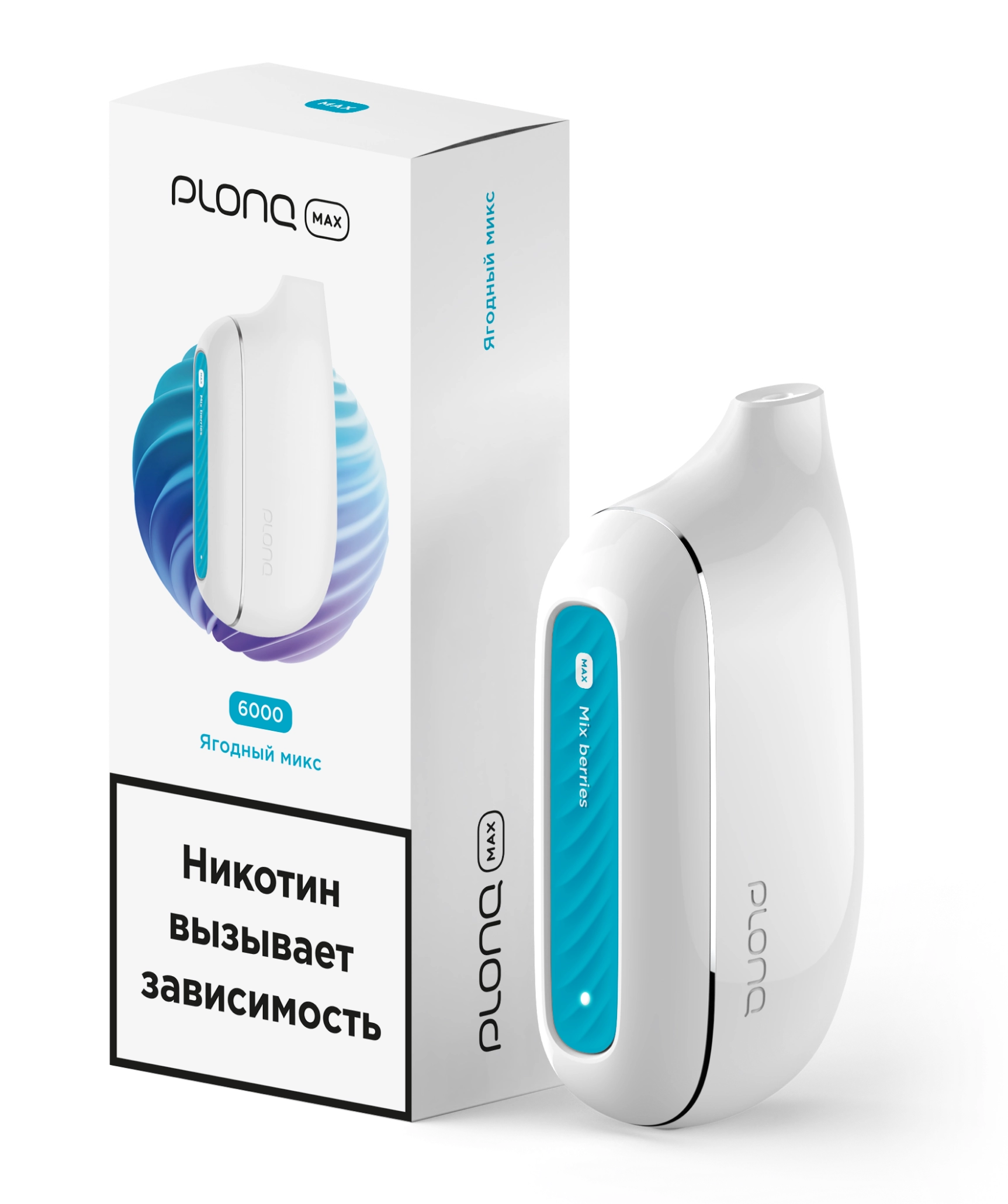 картинка Plonq MAX 6000 - Ягодный Микс от магазина BigSmoke