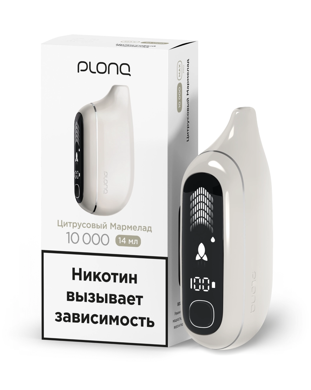картинка PLONQ Max Pro 10000 - Цитрусовый Мармелад от магазина BigSmoke