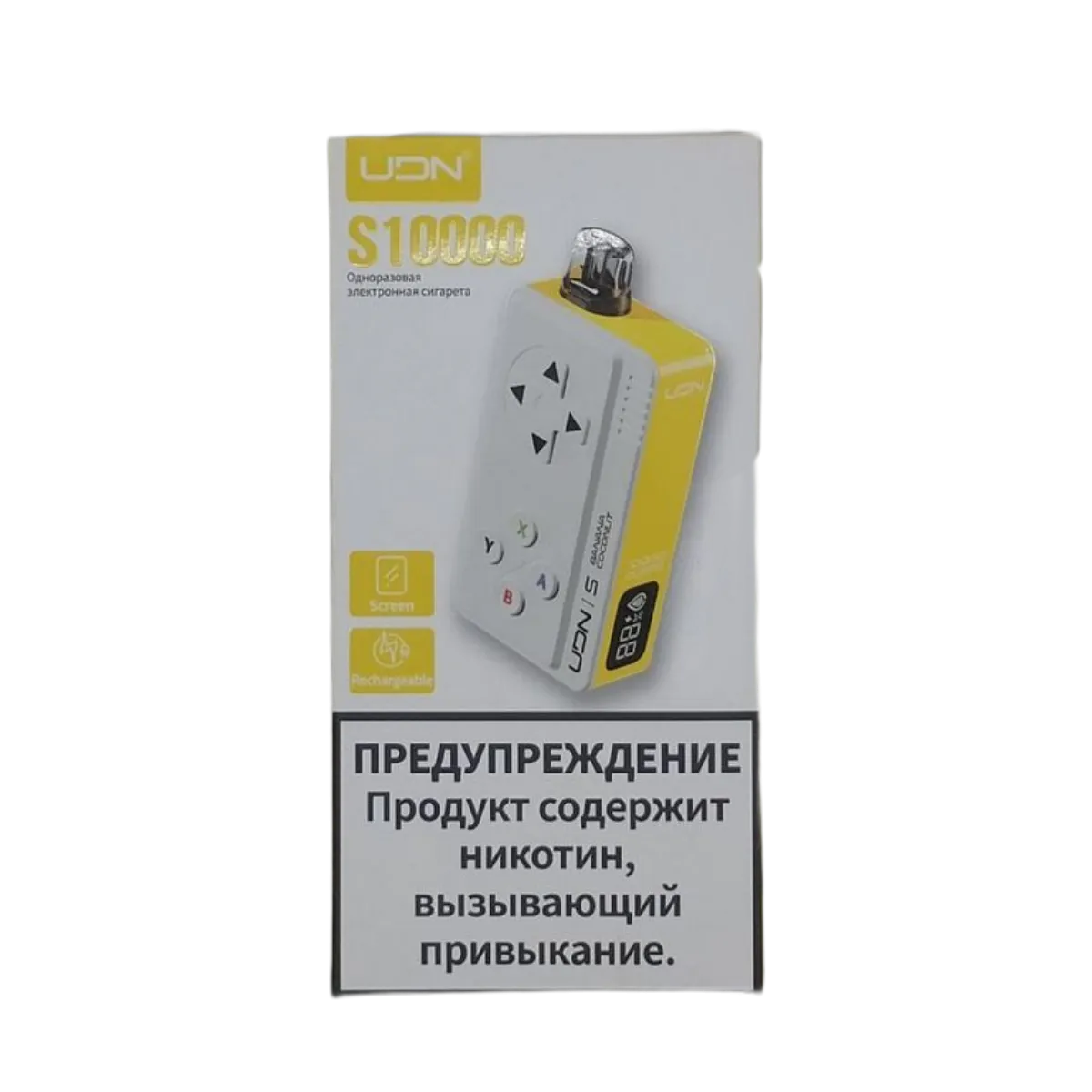картинка UDN S10000 Banana Coconut от магазина BigSmoke