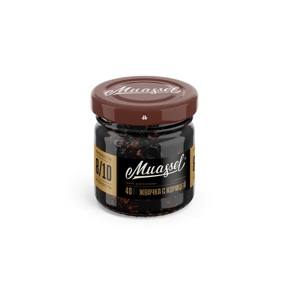 картинка Табак Muassel 8/10 - Жвачка с Корицей 40гр. от магазина BigSmoke