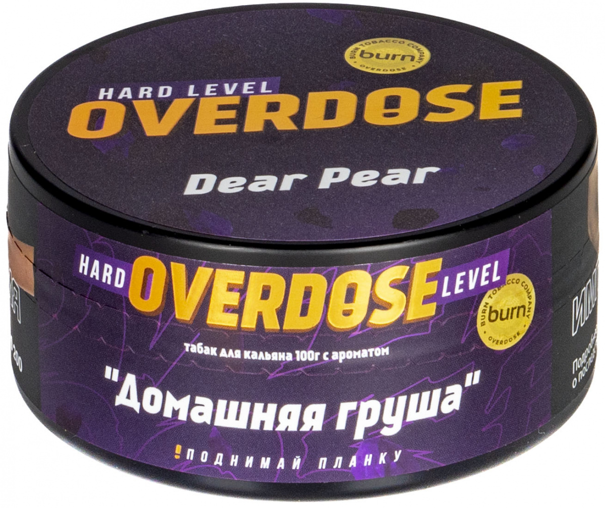 картинка Табак Overdose - Dear Pear 100 гр. от магазина BigSmoke
