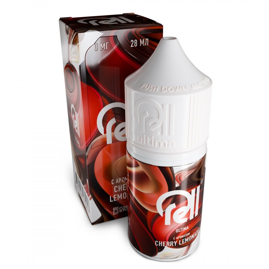 картинка Жидкость Rell Ultimate 10мл 20мг - Cherry Lemonade (Вишневый Лимонад) от магазина BigSmoke