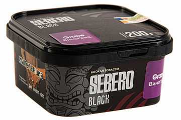 картинка Табак Sebero Black - Виноград (Grape) 200 гр. от магазина BigSmoke