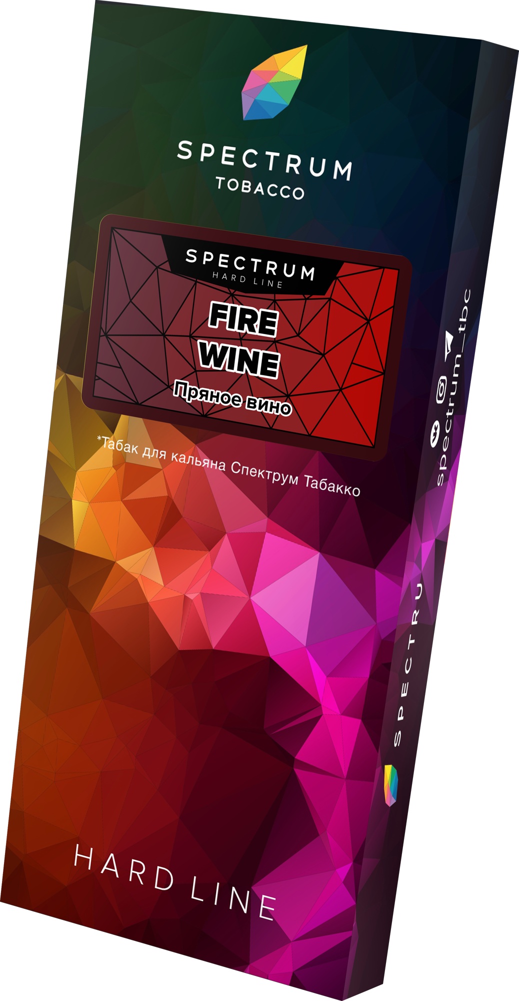 картинка Табак Spectrum Hard – Fire Wine 100 гр. от магазина BigSmoke
