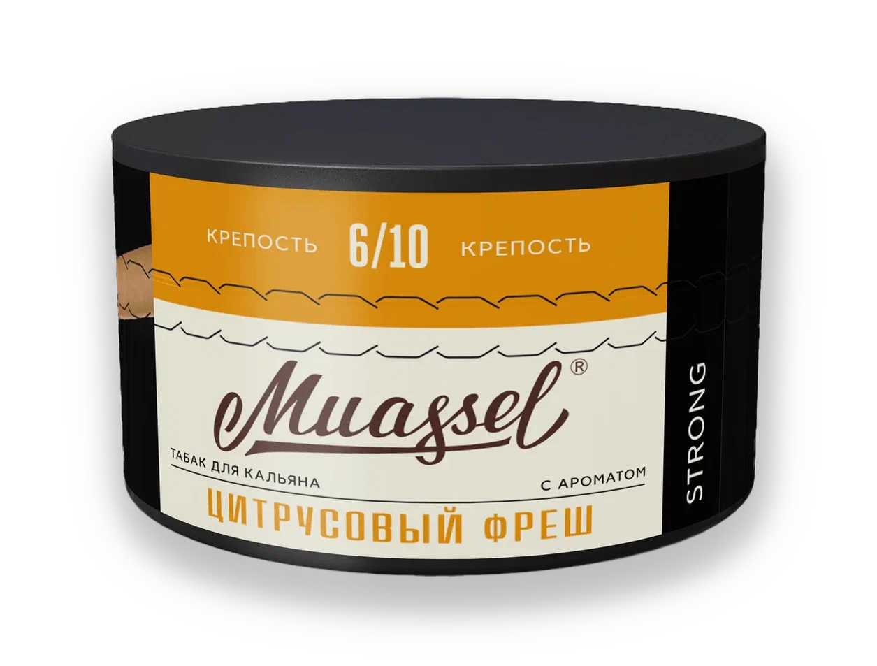 картинка Табак Muassel 6/10 - Цитрусовый Фреш 200гр. от магазина BigSmoke