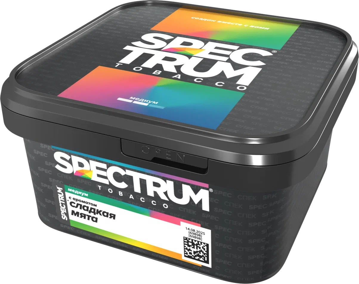 картинка Табак Spectrum Medium - Sweet Mint 200 гр. от магазина BigSmoke