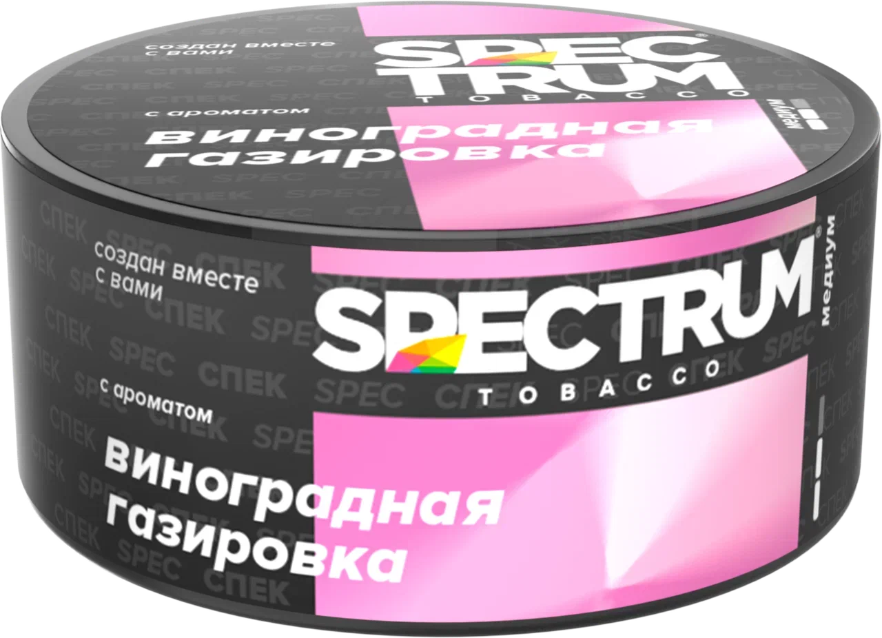 картинка Табак Spectrum Medium - Виноградная Газировка 25 гр. от магазина BigSmoke