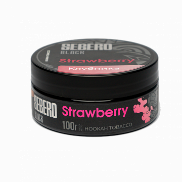 картинка Табак Sebero Black - Strawberry 100 гр. от магазина BigSmoke