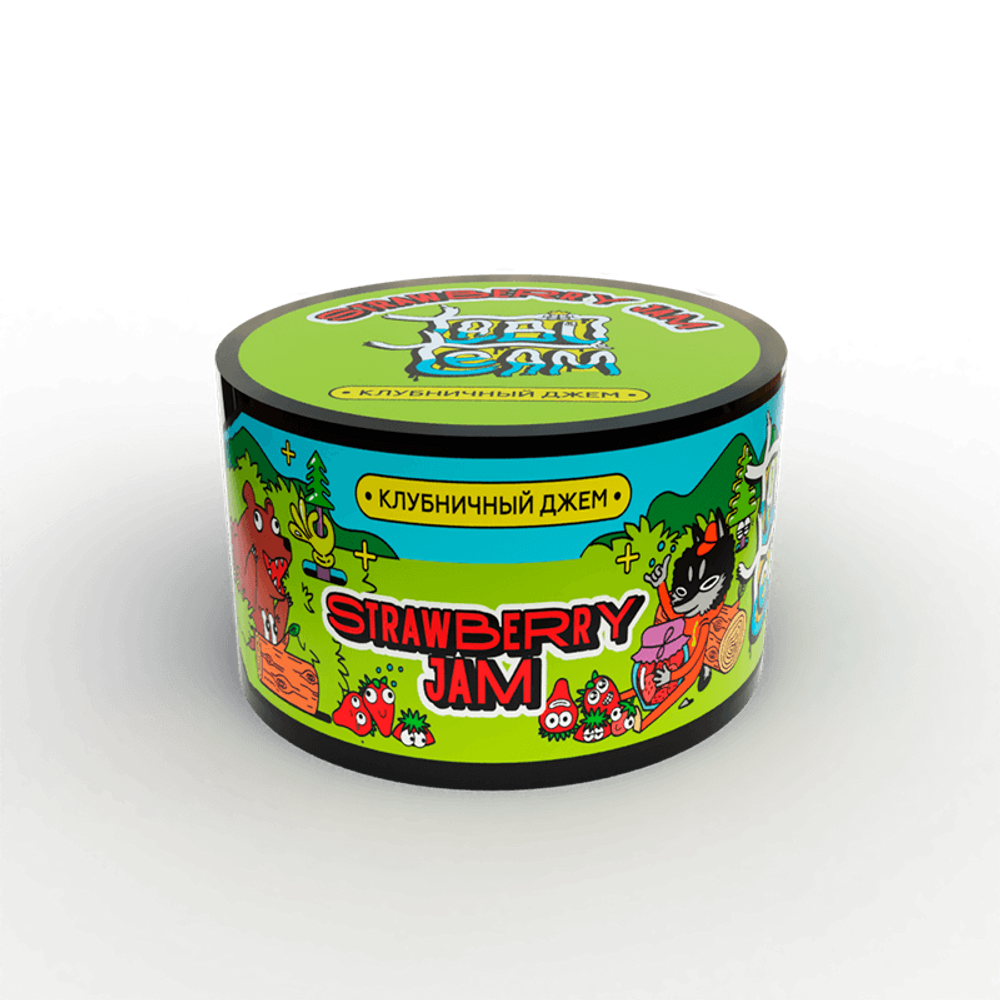 картинка Tabu Team Medium - Strawberry Jam (Клубничный Джем) 50 гр. от магазина BigSmoke