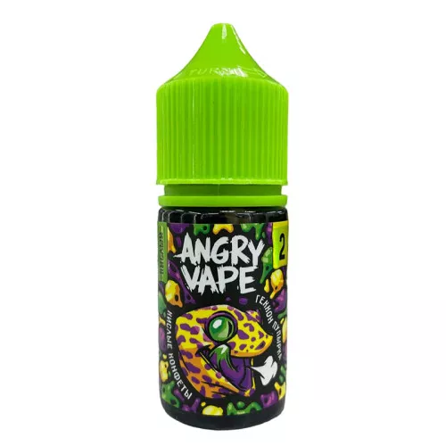 картинка Angry Vape Strong Sour 30 мл. 20 мг. - Геккон Пупырка (Кислые Конфеты) от магазина BigSmoke