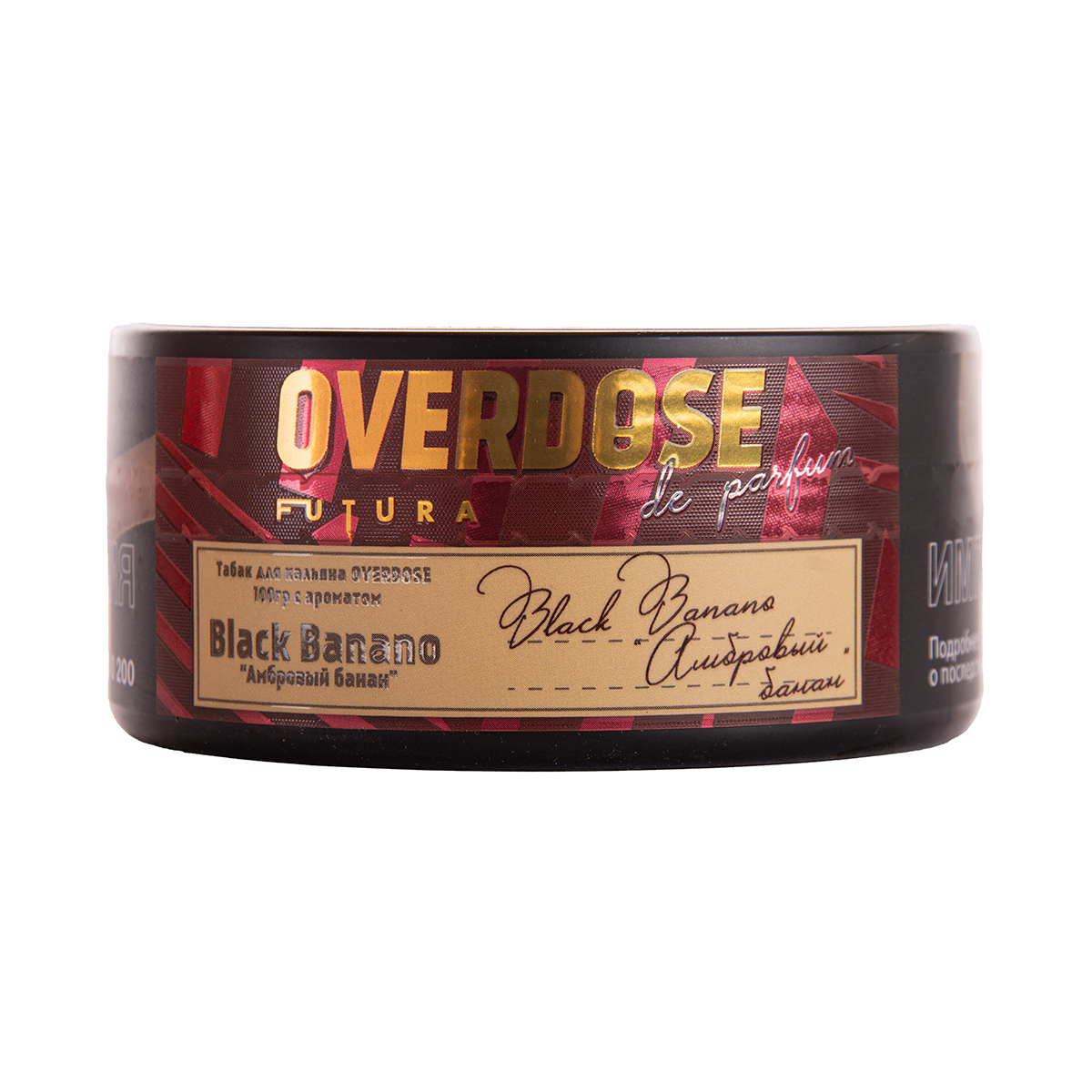 картинка Табак Overdose - Black Banano 100 гр. от магазина BigSmoke