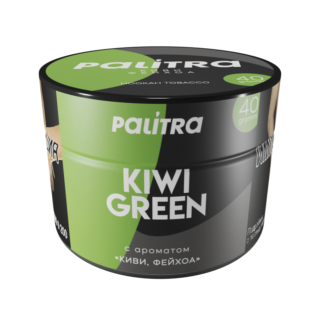 картинка Табак Palitra - Kiwi Green (Киви Фейхоа) 40 гр. от магазина BigSmoke