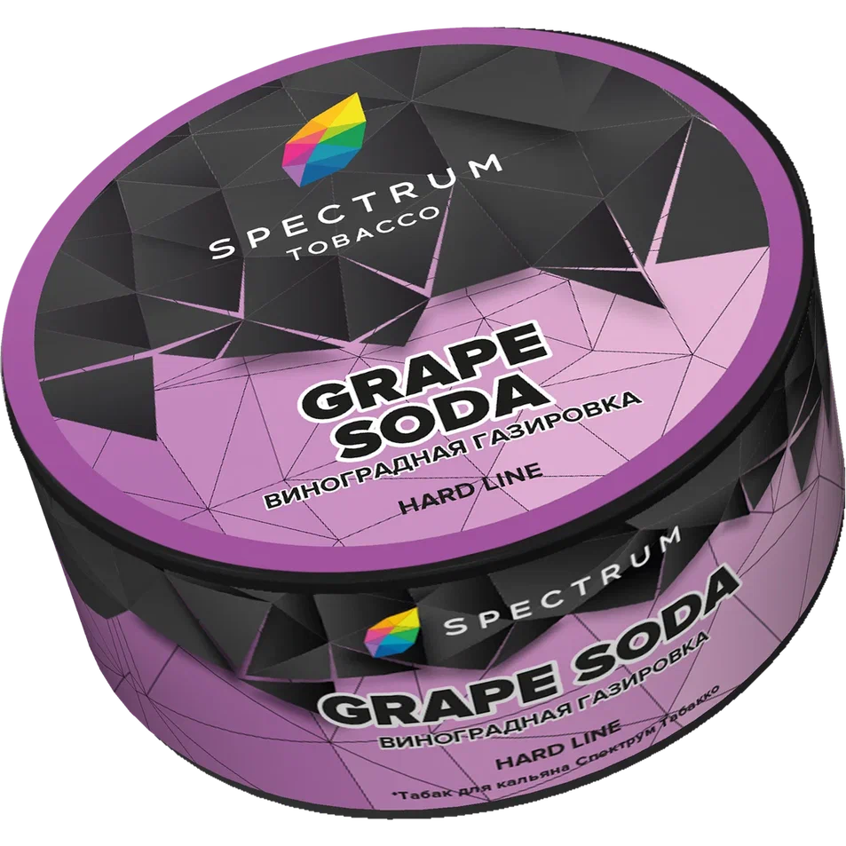 картинка Табак Spectrum Hard Line - Grape Soda 25 гр. от магазина BigSmoke