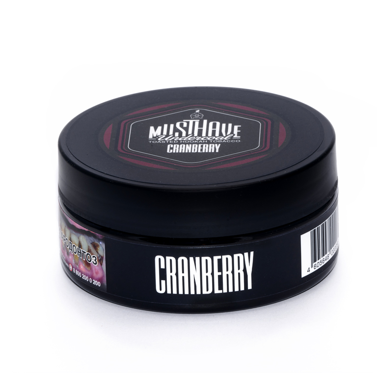 картинка Табак Must Have - Cranberry 125 гр. от магазина BigSmoke