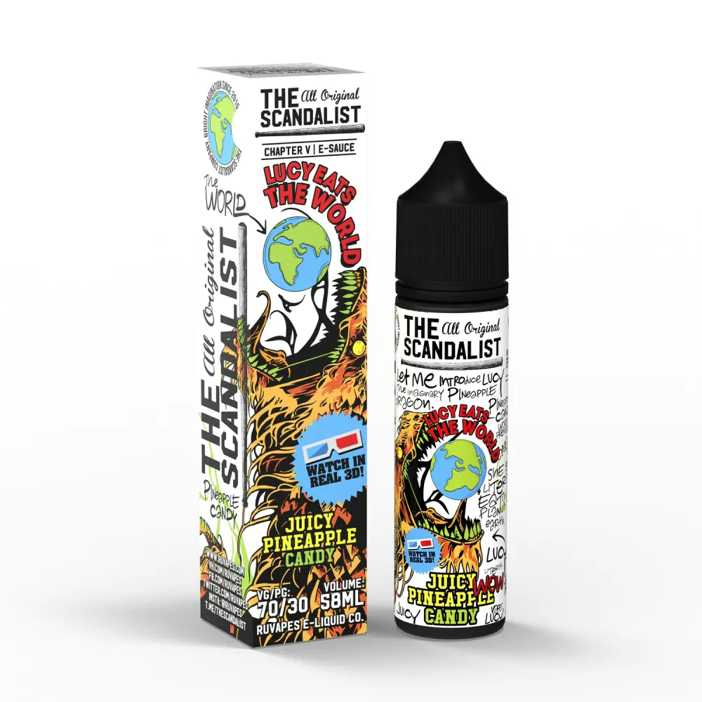 картинка The Scandalist 60 ml - Lucy Eats the World от магазина BigSmoke