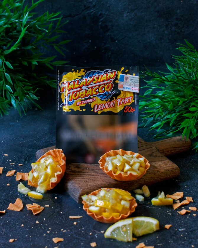 картинка Табак Malaysian tobacco - Lemon tart 50 гр. от магазина BigSmoke