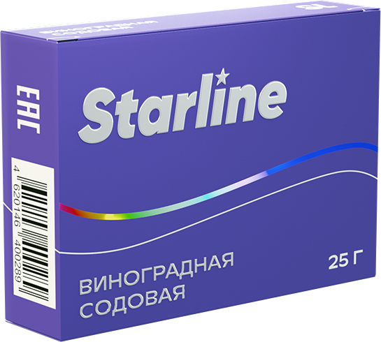 картинка Табак Starline - Виноградная Содовая 25 гр. от магазина BigSmoke